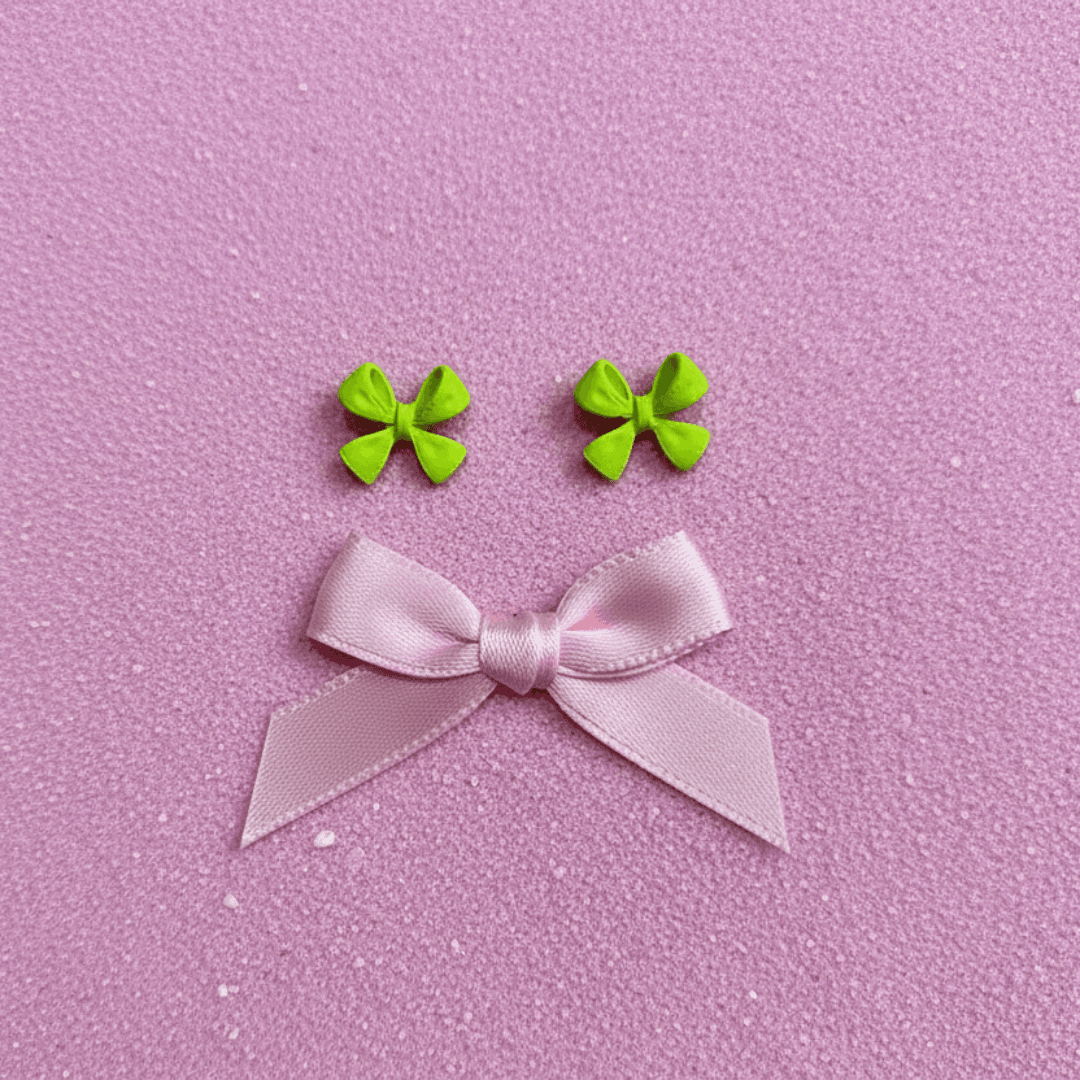 Trendy Gold-Plated Bowknot Stud Earrings